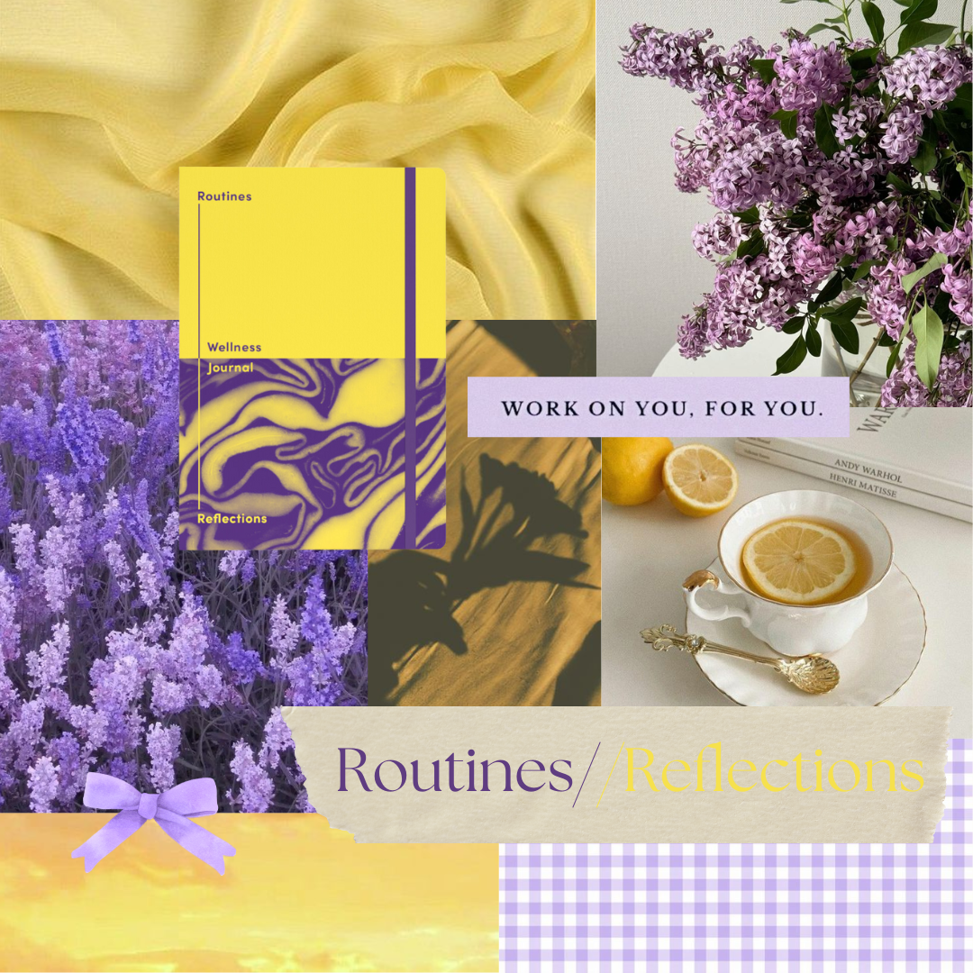 Head & Heart A5 Self Care Routines & Reflections Wellness Journal