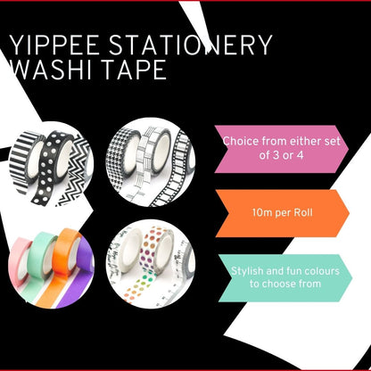 Yippee Stationery Washi Tape
