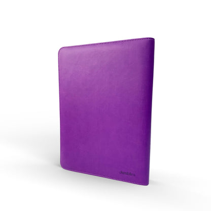 Intentus Organiser A4 PU Leather-Like Folder with Ruled Refill Pad