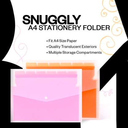 Snuggly A4 Stationery Folder